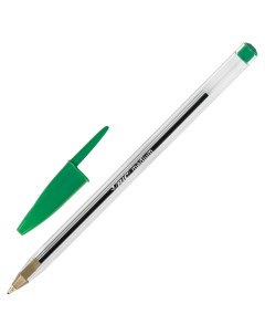 Ручка шариковая Cristal зеленая 1 шт Bic