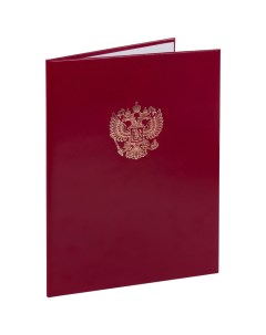 Набор из 5 шт Папка адресная бумвинил с гербом России 122741 Nobrand