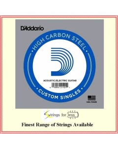 Одиночная струна для акустической и электрогитары D ADDARIO PL014 D`addario