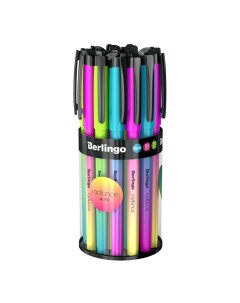 Ручка шариковая Radiance черный в ассортименте Berlingo