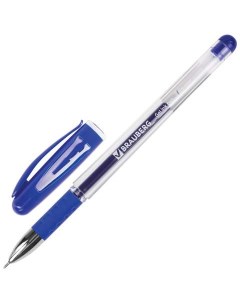 Ручка гелевая Geller 141179 синяя 0 35 мм 24 штуки Brauberg