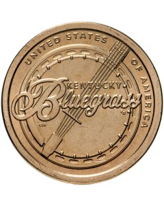 Монета США 1 доллар 2022 года Музыка Блюграсс Cashflow store