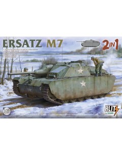 Сборная модель 1 35 САУ Ersatz M7 2 в 1 8007 Takom