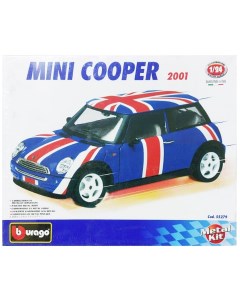 Сборная модель автомобиля Mini Cooper масштаб 1 24 55279 Bburago