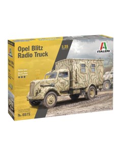 Сборная модель 1 35 Opel Blitz radio truck 6575 Italeri