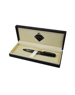Шариковая ручка цвет корпуса черный с рельефным рисунком в подарочной коробке Protege