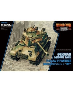 Сборная модель Meng German Medium Tank PzKpfw V Panther WWT 007 Meng model