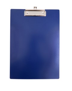 Планшет для бумаги арт 14 1778 А4 с зажимом пластик 1 2 мм синий Workmate