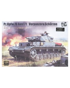Сборная модель 1 35 Немецкий танк Pz Kpfw IV Ausf F BT 003 Border model