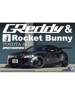 Сборная модель 1 24 ZN6 Toyota 86 12 Greddy Rocket Bunny Volk Racing Ver 06187 Aoshima