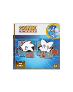 Значок Pin Kings Sonic the Hedgehog Remix 1 1 набор из 2 шт Numskull