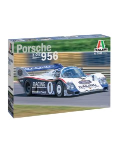 Сборная модель 1 24 Автомобиль Porsche 956 3648 Italeri