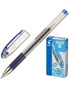 Ручка гелевая G 3 BLN G3 38 синяя 0 38 мм 1 шт Pilot