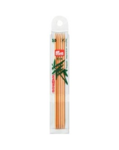 Спицы для вязания чулочные бамбук 4мм 15см 221204 Prym