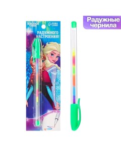Шариковая ручка многоцветная Радужного настроения Холодное сердце Disney