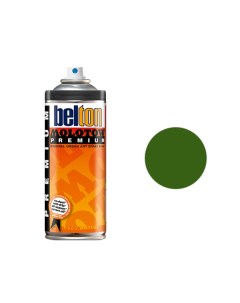 Аэрозольная краска Premium 400 мл leaf green зеленая Molotow