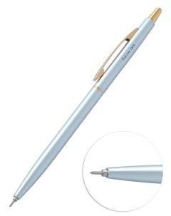 Ручка роллер подарочная с деревянным футляром 0 5мм Slim Line черная Ohto