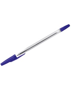 Ручка шариковая синяя 0 7мм штрихкод Officespace