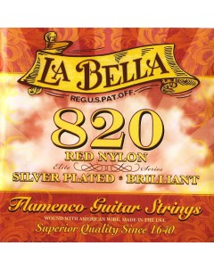 Струны для классической гитары 820 La bella