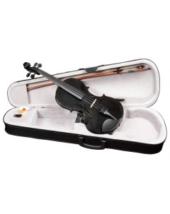 Чёрная скрипка Vl 20 bk 3 4 кейс смычок и канифоль в комплекте Antonio lavazza