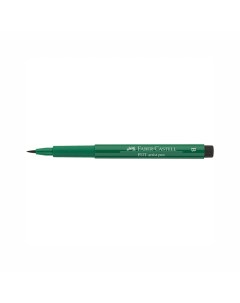 Капиллярная ручка Pitt Artist Pen Brush жженая хромовая зелень Faber-castell