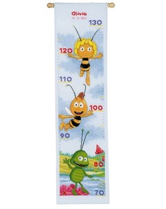 Набор для вышивания ростомера Пчелка Майя и друзья арт PN 0148477 Vervaco