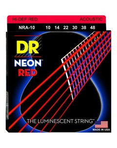 Струны для акустической гитары NRA 10 Dr string