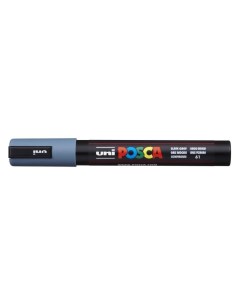 Маркер Uni POSCA PC 5M 1 8 2 5мм овальный сине серый Uni mitsubishi pencil