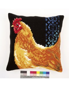 Набор для вышивания подушки Курица арт PN 0156254 Vervaco