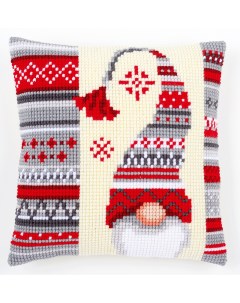 Набор для вышивания подушки Рождественский эльф арт PN 0156878 Vervaco