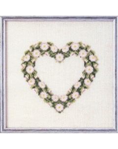 Набор для вышивания Сердце из ромашек арт 73 65171 Oehlenschlager