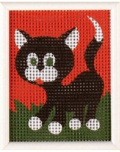 Набор для вышивания Котёнок арт PN 0009563 Vervaco