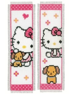 Набор для вышивания закладки Hello Kitty арт PN 0157572 Vervaco