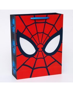 Пакет ламинированный вертикальный Ты супергерой Человек паук 31х40х11 см Marvel
