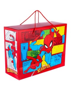 Пакет коробка Человек паук 40 х 30 х 15 см Marvel