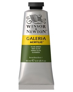 Краска акриловая Galeria 60 мл оливкого зеленый Winsor & newton
