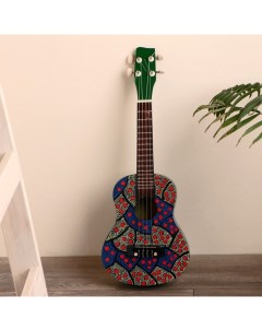 Музыкальный инструмент гитара укулеле Любовь 55х20х6 см Nobrand