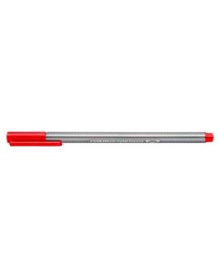 Ручка капиллярная Triplus одноразовая 0 3 мм Тосканский красный Staedtler