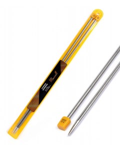 Спицы для вязания прямые металл 5 мм 35 см 2 шт MAXW 35 50 Maxwell