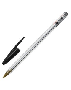 Ручка шариковая Basic Budget BP 04 143869 черная 0 5 мм 50 штук Staff