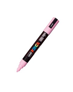 Маркер Uni POSCA PC 5M 1 8 2 5мм овальный светло розовый light pink 51 Uni mitsubishi pencil