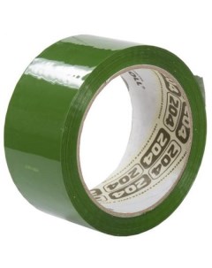 Скотч 0120 439Х упаковочный зеленый 48х66м Nova roll