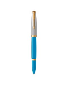 Перьевая ручка 51 Premium CW2169078 Turquoise GT F сталь Parker