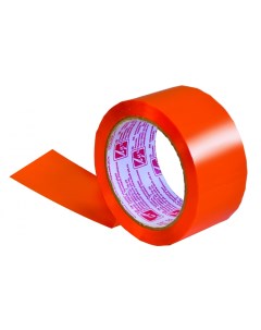 Клейкая лента упаковочная оранжевая 45мкм 48мм х 66м Луч