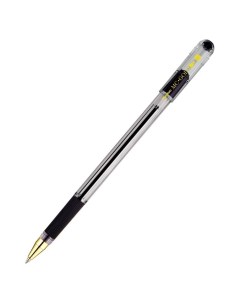 Ручка шариковая MC Gold черная 0 5мм грип штрих код Munhwa
