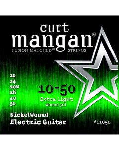 Electric Stainless Steel 10 50 струны для электрогитары Curt mangan