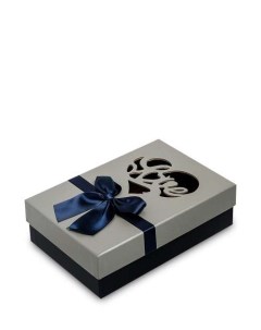 Коробка подарочная Прямоугольник цв син сер WG 63 1 A 113 301355 Арт-ист