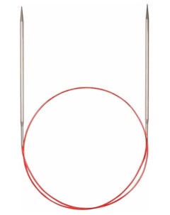 Спицы для вязания круговые с удлиненным кончиком латунь 5 мм 40 см арт 775 7 5 40 Addi