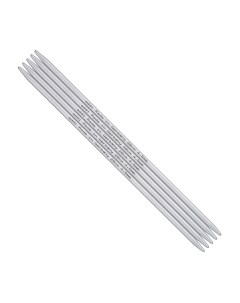 Спицы для вязания чулочные алюминий 5 5 мм 23 см 5 шт в блистере 201 7 5 5 23 Addi