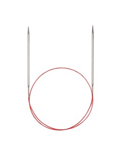Спицы для вязания круговые с удлиненным кончиком латунь 5 мм 60 см арт 775 7 5 60 Addi